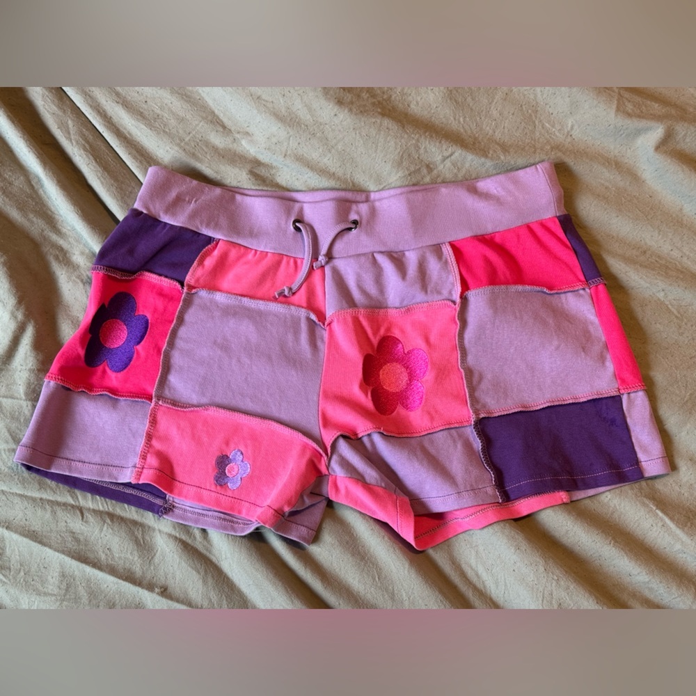 Colorful Patchwork Women's Shorts